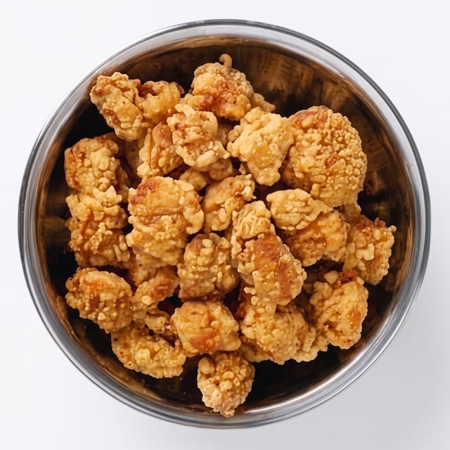 Korean Popcorn Chicken.