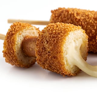 Beef & Cheese Korean Hotdog