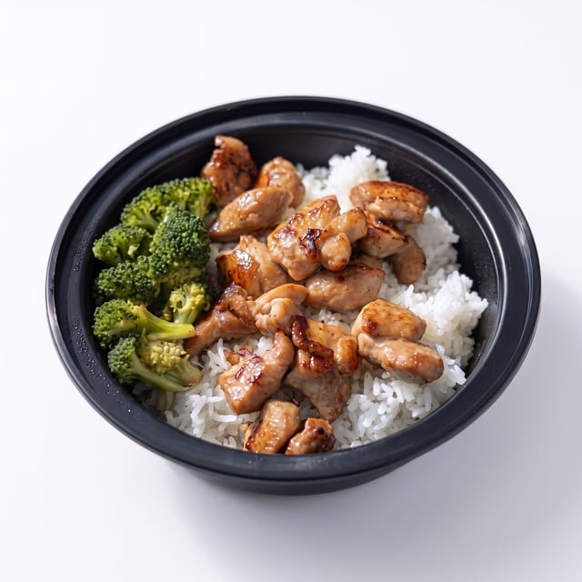 Chicken Teriyaki Rice Bowl.
