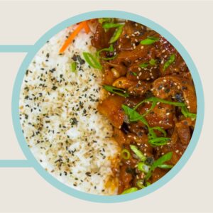 Pork Bulgogi Rice Bowl (spicy)