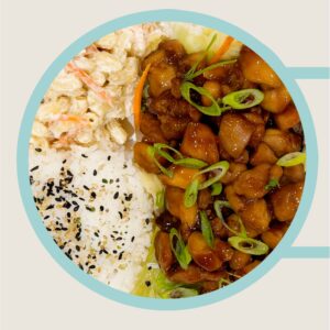 Chicken Teriyaki Rice Plate